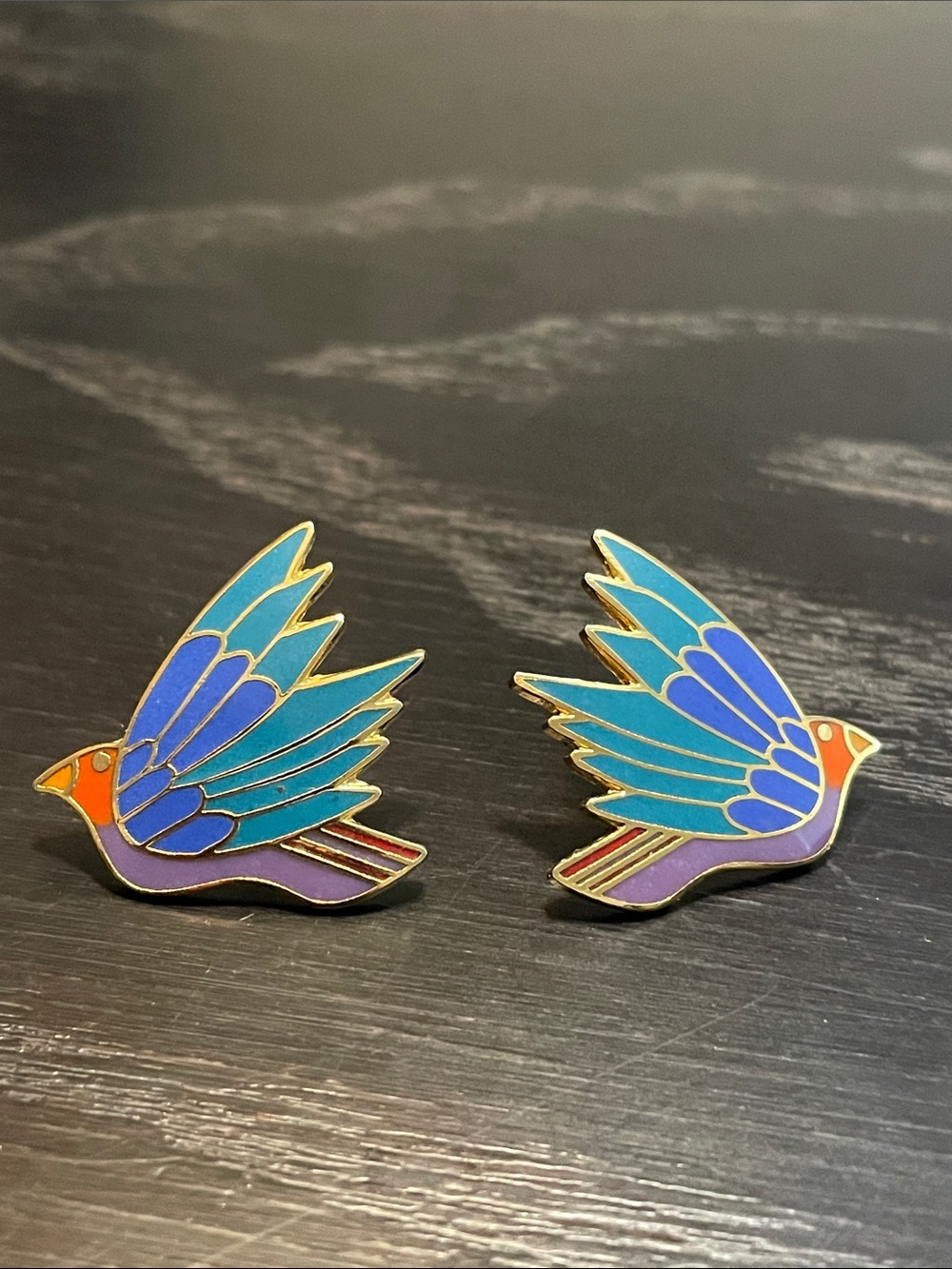 Laurel Burch earrings